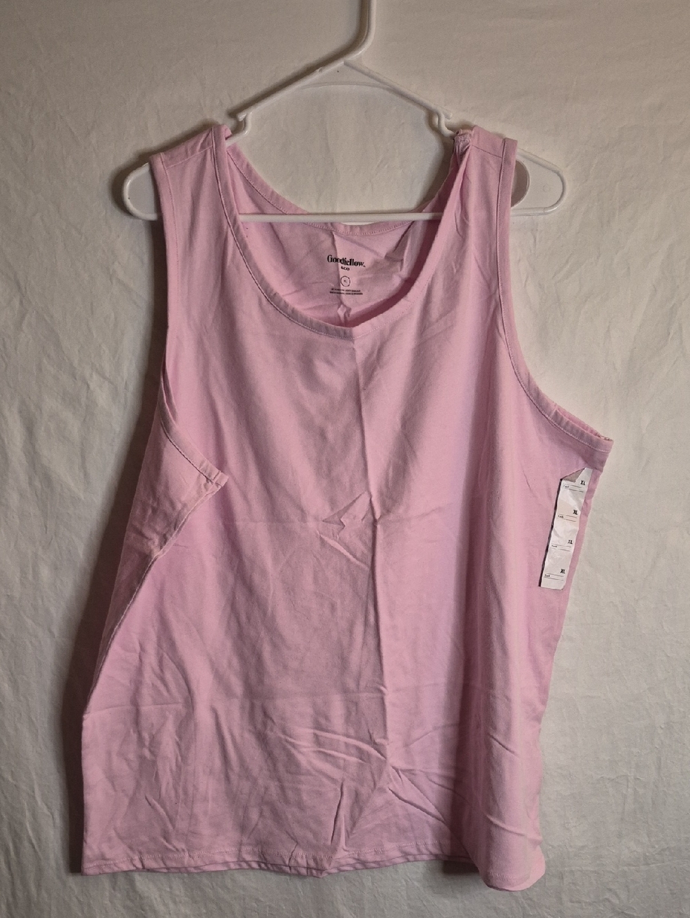 Goodfellow & Co Pale Pink Men's Scoop Neck Tank